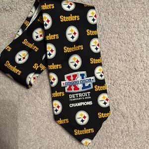 NWOT Pittsburgh Steelers Super Bowl XL Tie
